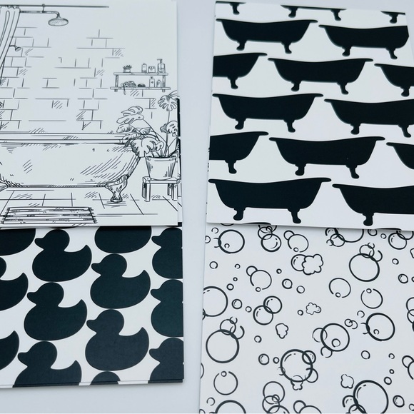 Card Kit Splish Splash Brutus Monroe Inspiration Box Gift Retired - Picture 9 of 13